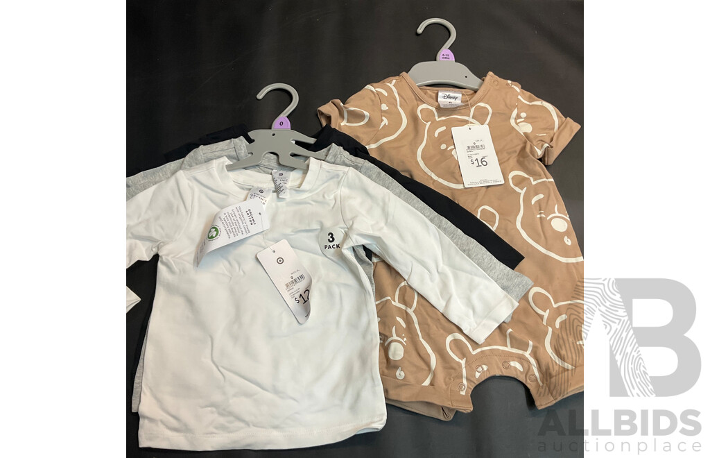 Assorted Target Baby Clothes for 6-12 Months
