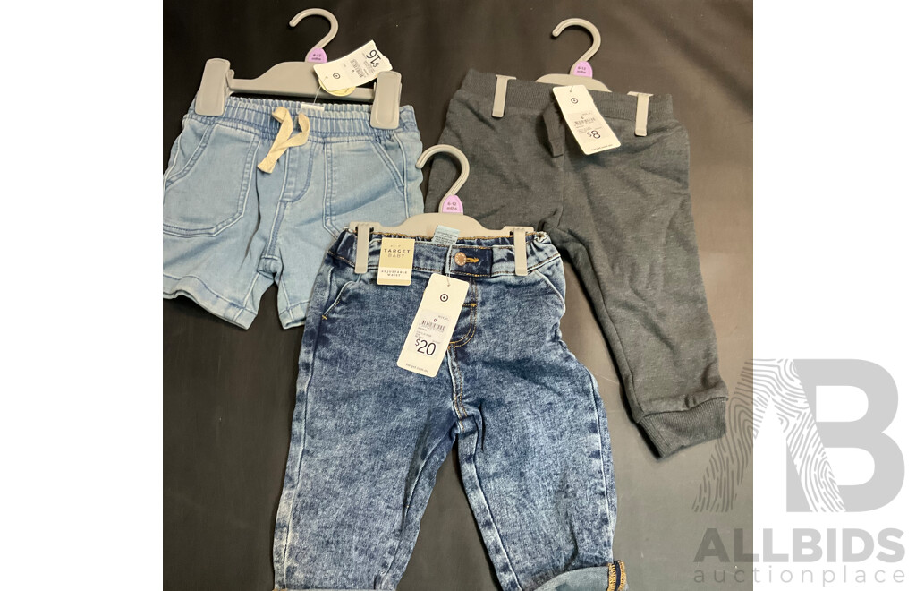 Assorted Target Baby Clothes for 6-12 Months