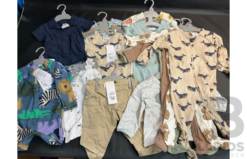 Assorted Target Baby Clothes for 6-12 Months