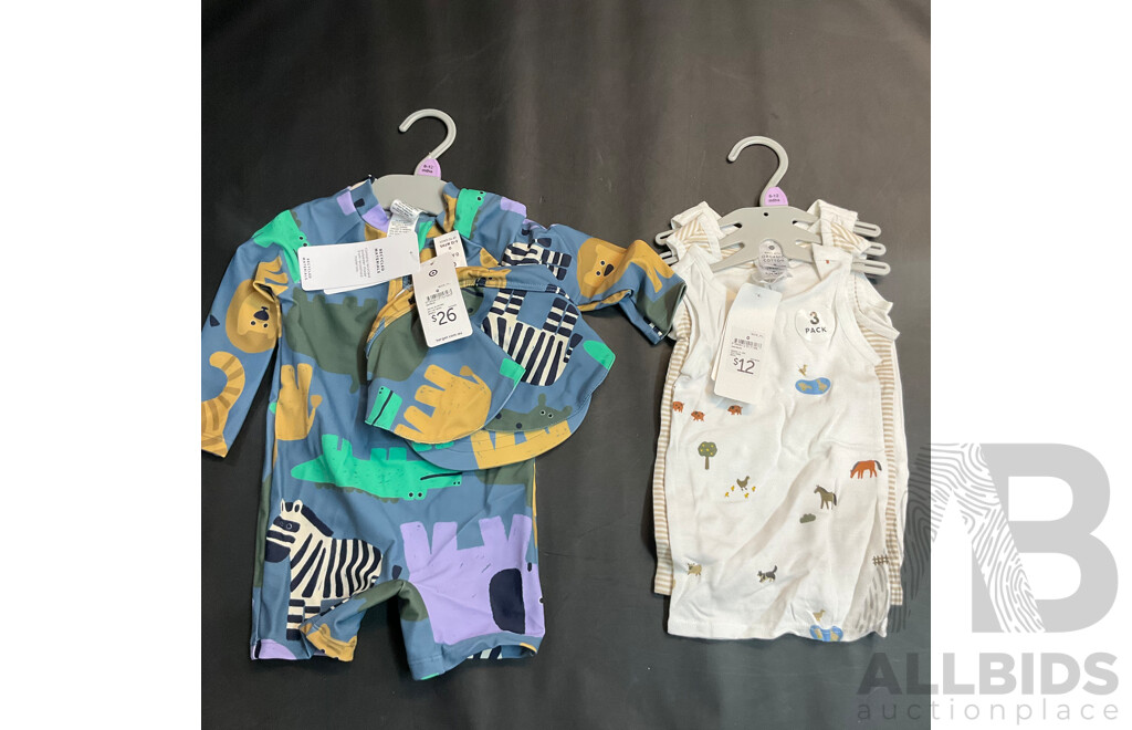 Assorted Target Baby Clothes for 6-12 Months