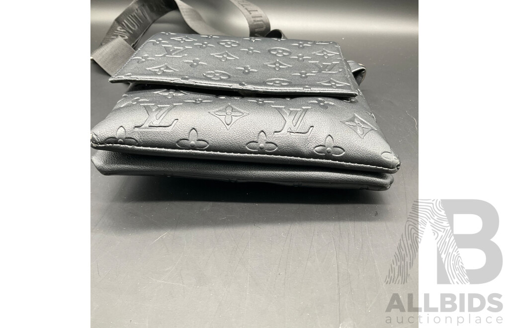 Black Duo Messenger Bag Branded LOUIS VUITTON