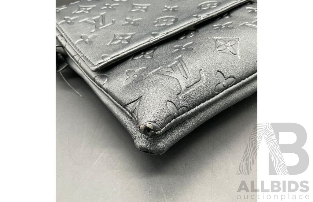Black Duo Messenger Bag Branded LOUIS VUITTON