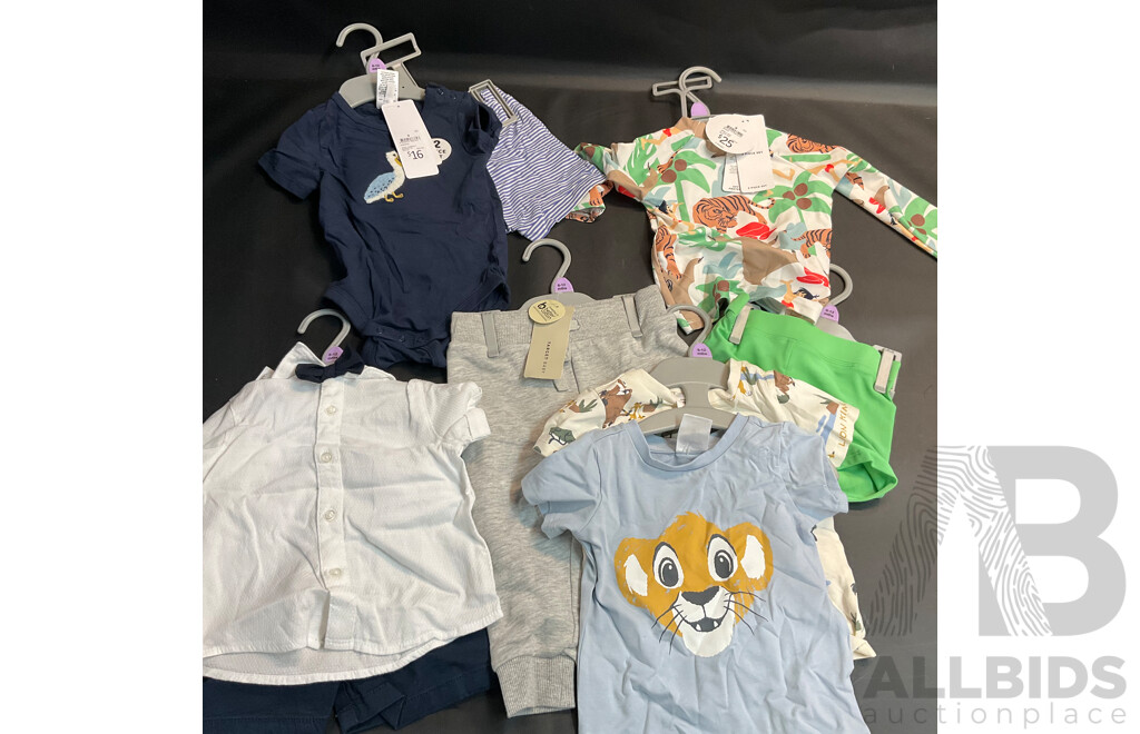 Assorted Baby Sizes 6-12 Months' Clothes