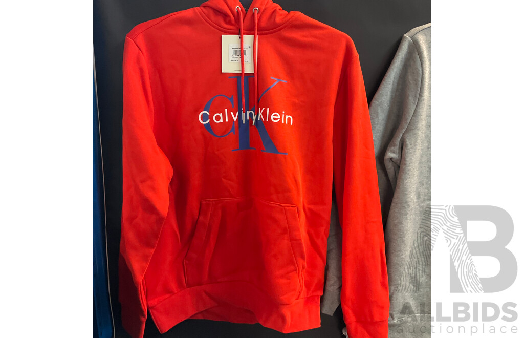 Calvin Klein ,Nike , Tommy Hilfiger, Puma Apparel - Various Sizes