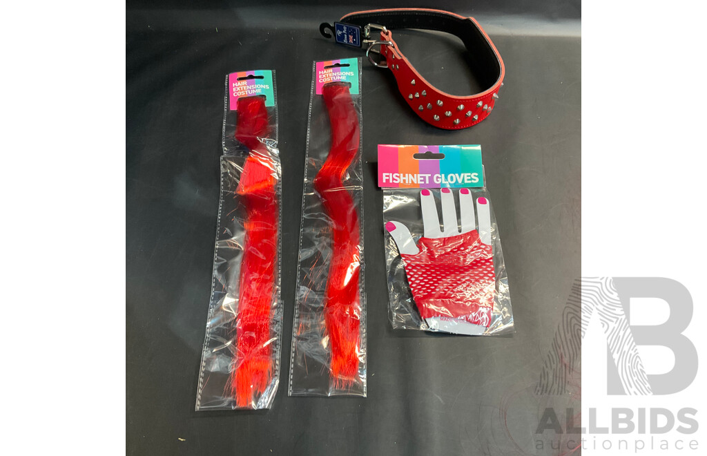 Assorted Cosmetics Items and Household Items