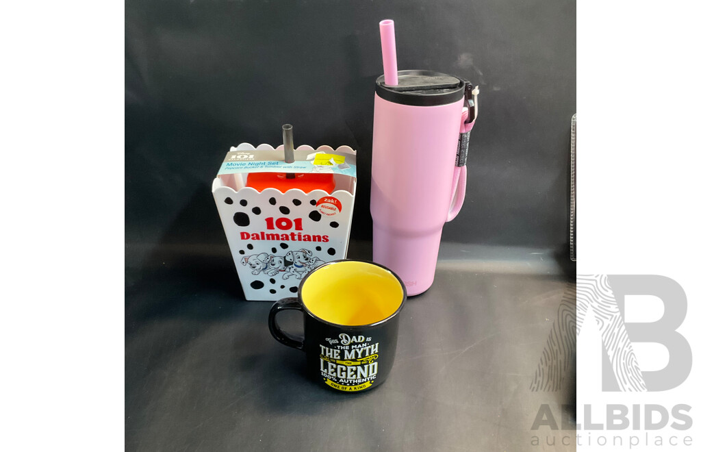 Assorted Cosmetics Items and Household Items