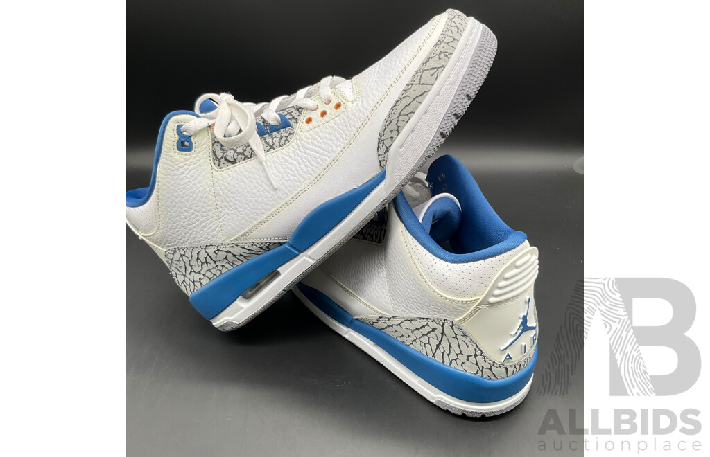 NIKE Air Jordan 3 Retro ''Wizards'' Sneakers