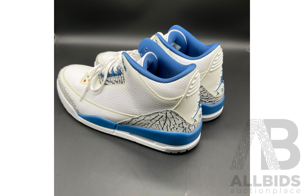 NIKE Air Jordan 3 Retro ''Wizards'' Sneakers