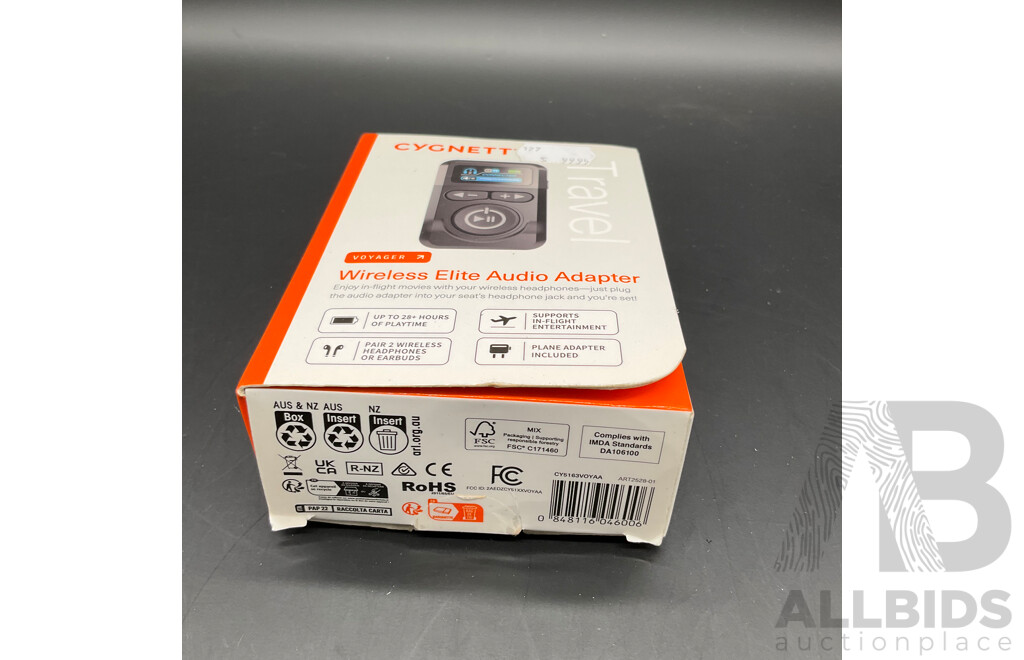 CYGNETT Voyager Wireless Elite Audio Adapter
