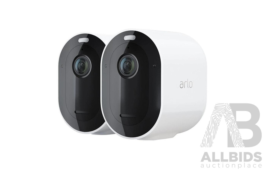 ARLO Pro 5 2K Spotlight Security Camera 2pack - ORP $499