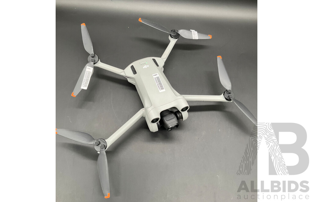 DJI Mini 3 Pro Drone and Two EMTEC Gold+ 32GB Memory Cards - Lot of 3