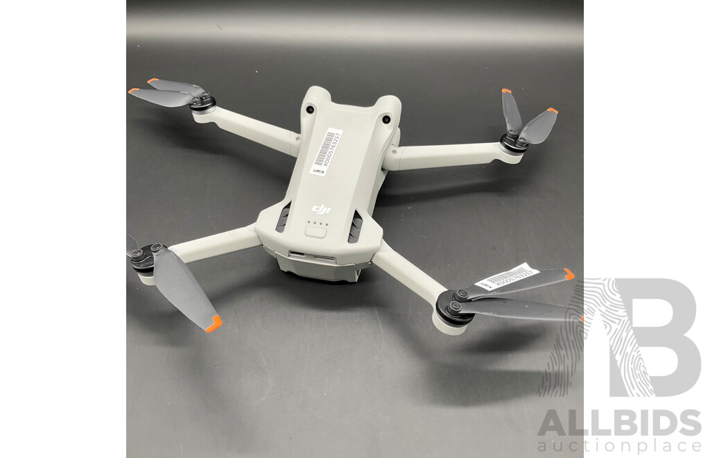 DJI Mini 3 Pro Drone and Two EMTEC Gold+ 32GB Memory Cards - Lot of 3