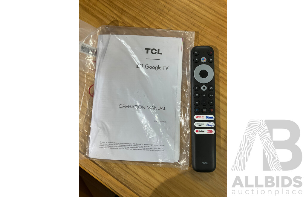 TCL 58 Inch P635 QUHD 4K Google TV  (58P635)