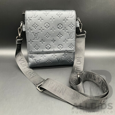 Black Duo Messenger Bag Branded LOUIS VUITTON