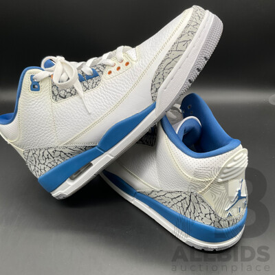 NIKE Air Jordan 3 Retro ''Wizards'' Sneakers