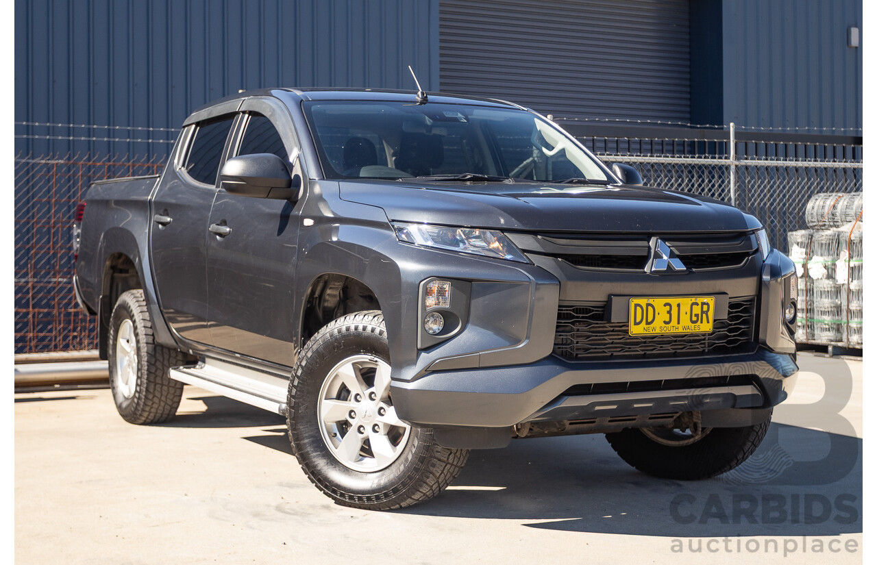 02/2022 Mitsubishi Triton GLX (4x4) MR MY22 Double Cab P/Up Graphite Grey Metallic Turbo Diesel 2.4L