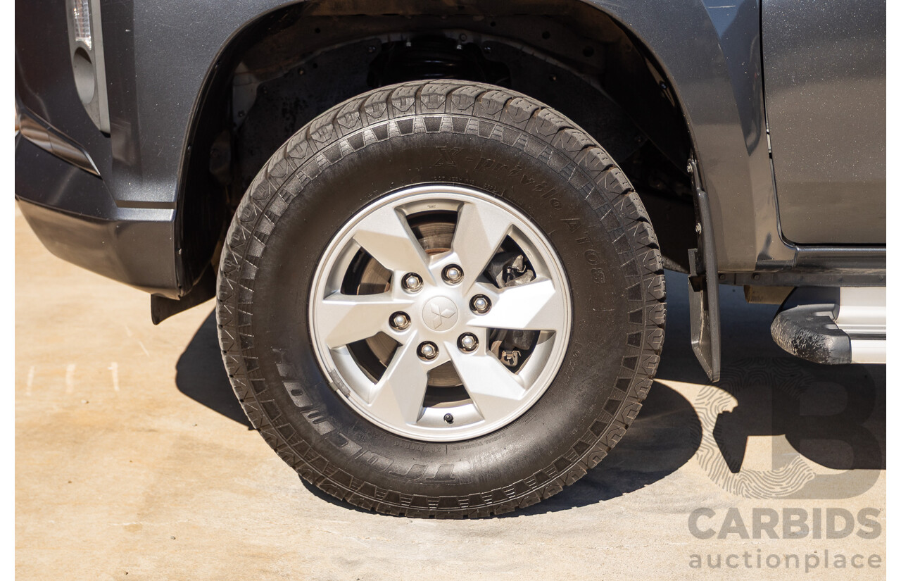 02/2022 Mitsubishi Triton GLX (4x4) MR MY22 Double Cab P/Up Graphite Grey Metallic Turbo Diesel 2.4L