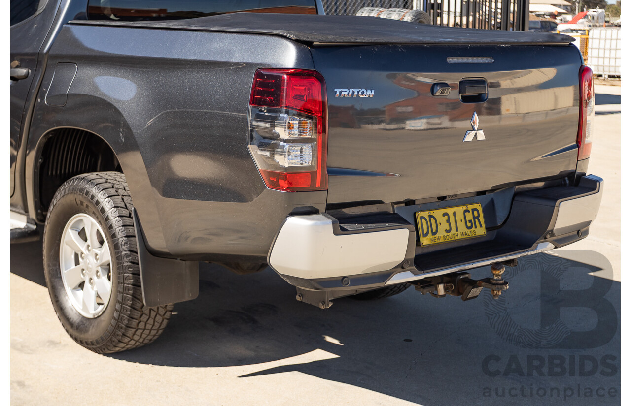 02/2022 Mitsubishi Triton GLX (4x4) MR MY22 Double Cab P/Up Graphite Grey Metallic Turbo Diesel 2.4L