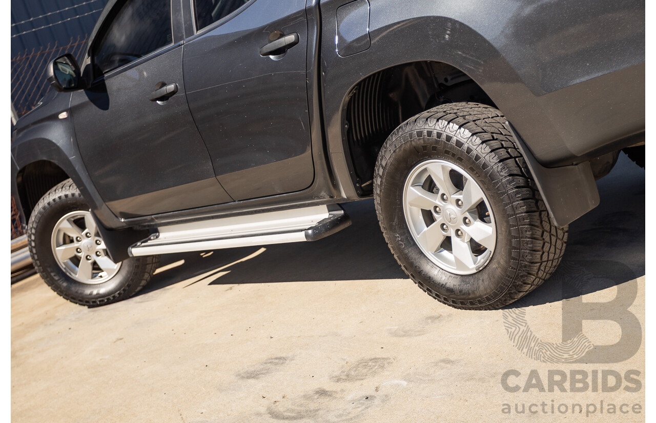 02/2022 Mitsubishi Triton GLX (4x4) MR MY22 Double Cab P/Up Graphite Grey Metallic Turbo Diesel 2.4L