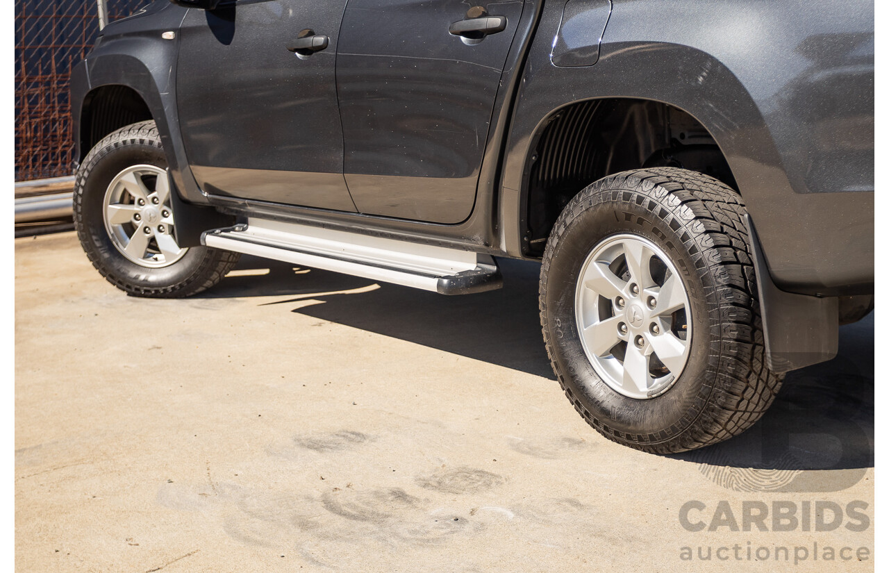 02/2022 Mitsubishi Triton GLX (4x4) MR MY22 Double Cab P/Up Graphite Grey Metallic Turbo Diesel 2.4L