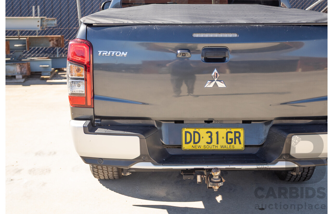 02/2022 Mitsubishi Triton GLX (4x4) MR MY22 Double Cab P/Up Graphite Grey Metallic Turbo Diesel 2.4L