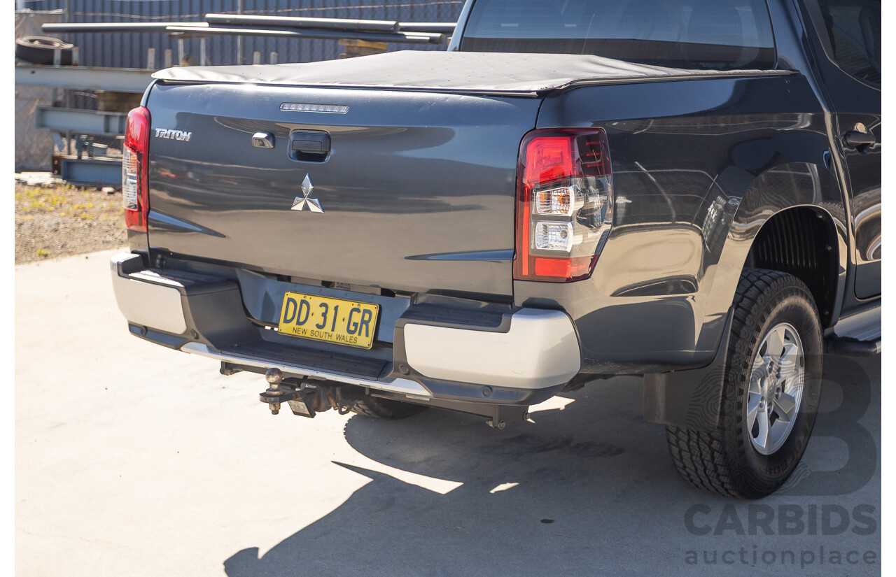 02/2022 Mitsubishi Triton GLX (4x4) MR MY22 Double Cab P/Up Graphite Grey Metallic Turbo Diesel 2.4L