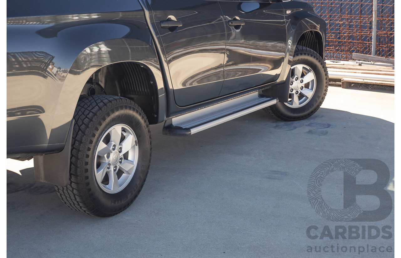 02/2022 Mitsubishi Triton GLX (4x4) MR MY22 Double Cab P/Up Graphite Grey Metallic Turbo Diesel 2.4L