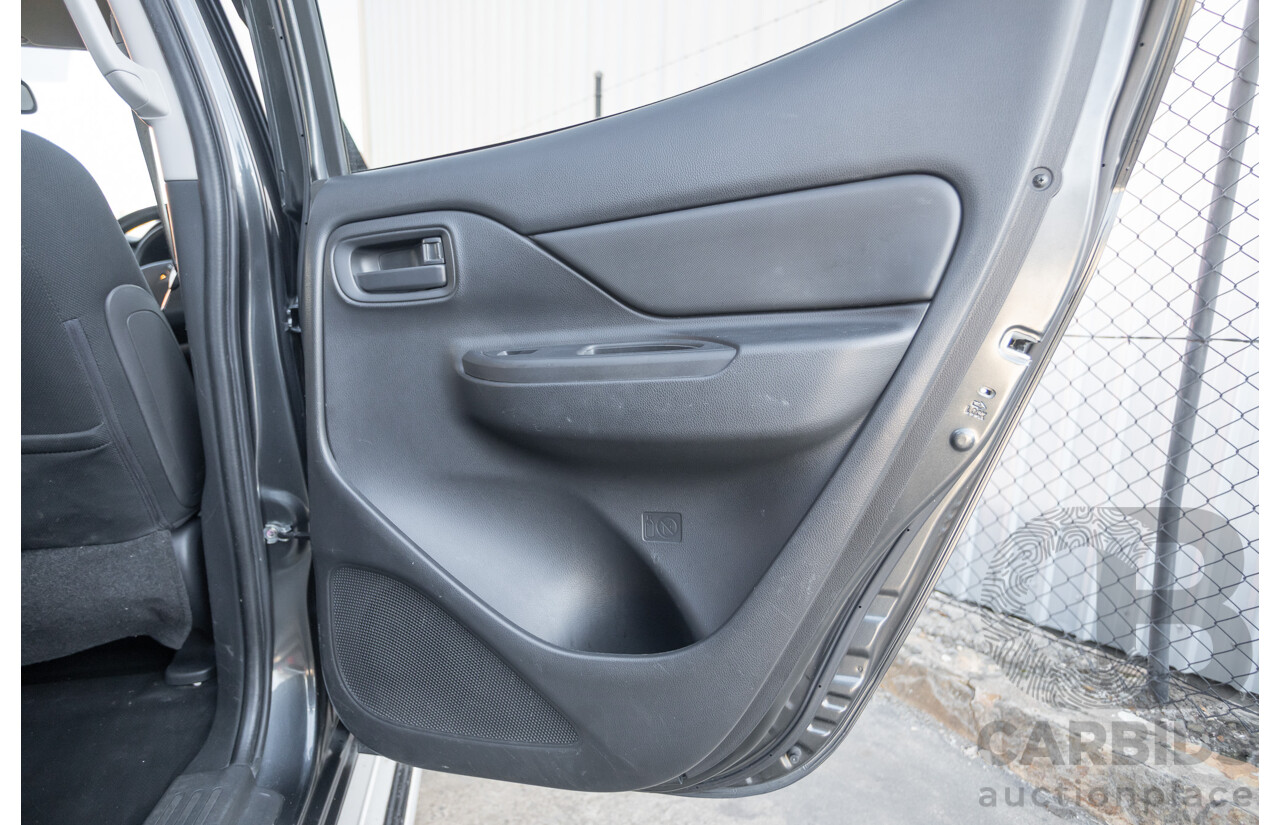 02/2022 Mitsubishi Triton GLX (4x4) MR MY22 Double Cab P/Up Graphite Grey Metallic Turbo Diesel 2.4L