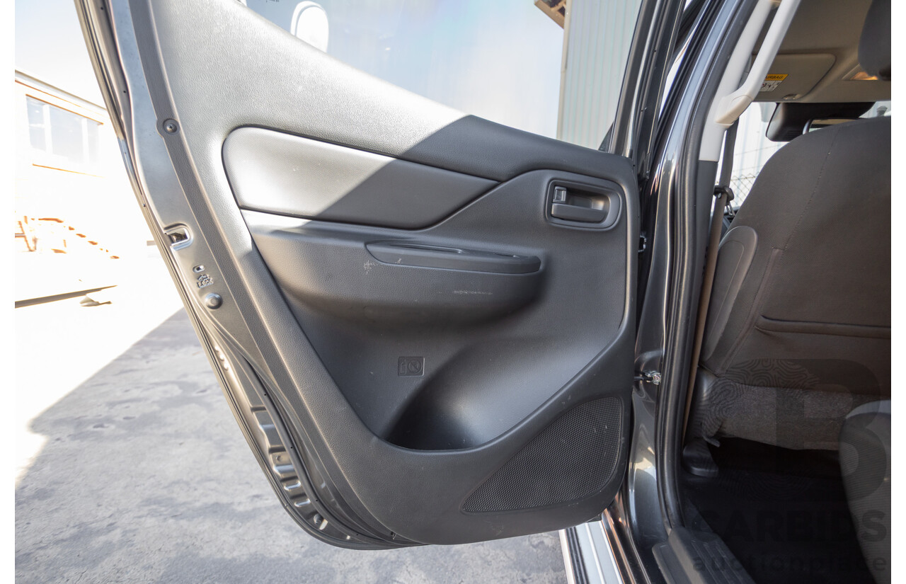 02/2022 Mitsubishi Triton GLX (4x4) MR MY22 Double Cab P/Up Graphite Grey Metallic Turbo Diesel 2.4L