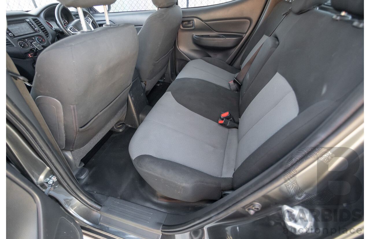 02/2022 Mitsubishi Triton GLX (4x4) MR MY22 Double Cab P/Up Graphite Grey Metallic Turbo Diesel 2.4L