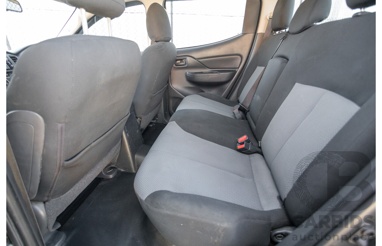 02/2022 Mitsubishi Triton GLX (4x4) MR MY22 Double Cab P/Up Graphite Grey Metallic Turbo Diesel 2.4L