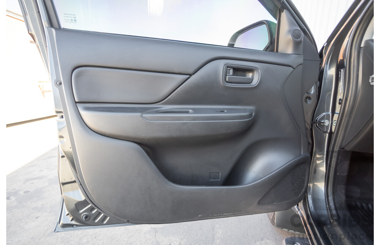 02/2022 Mitsubishi Triton GLX (4x4) MR MY22 Double Cab P/Up Graphite Grey Metallic Turbo Diesel 2.4L