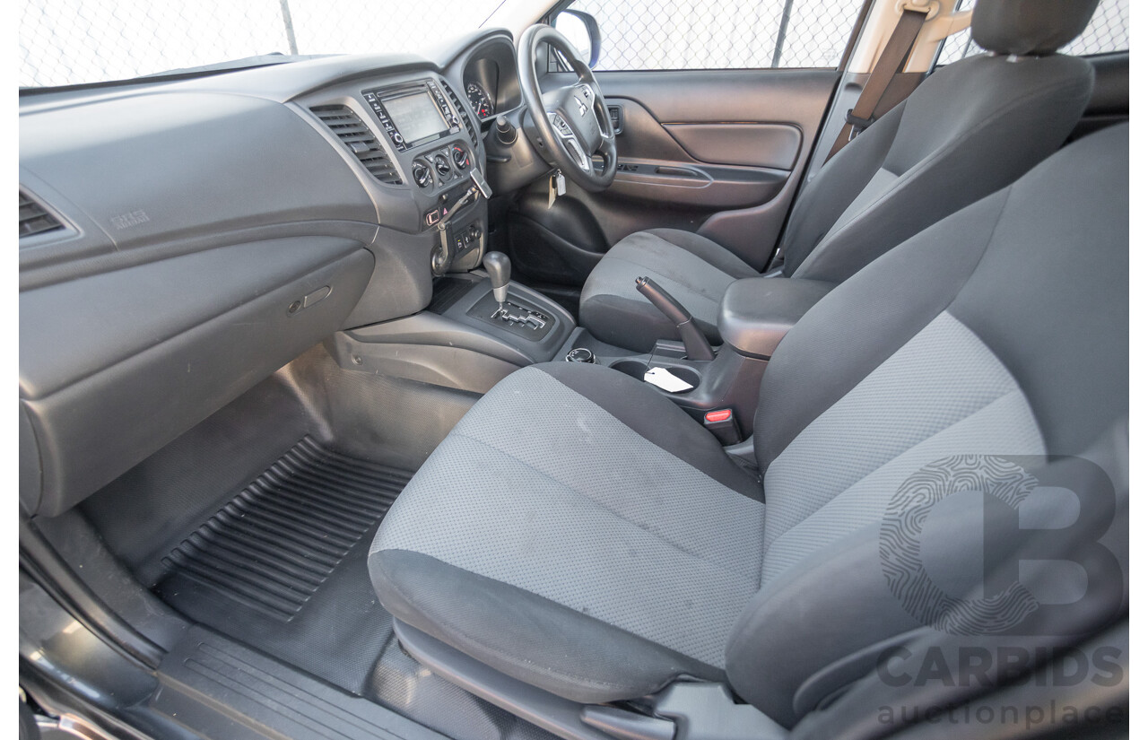 02/2022 Mitsubishi Triton GLX (4x4) MR MY22 Double Cab P/Up Graphite Grey Metallic Turbo Diesel 2.4L