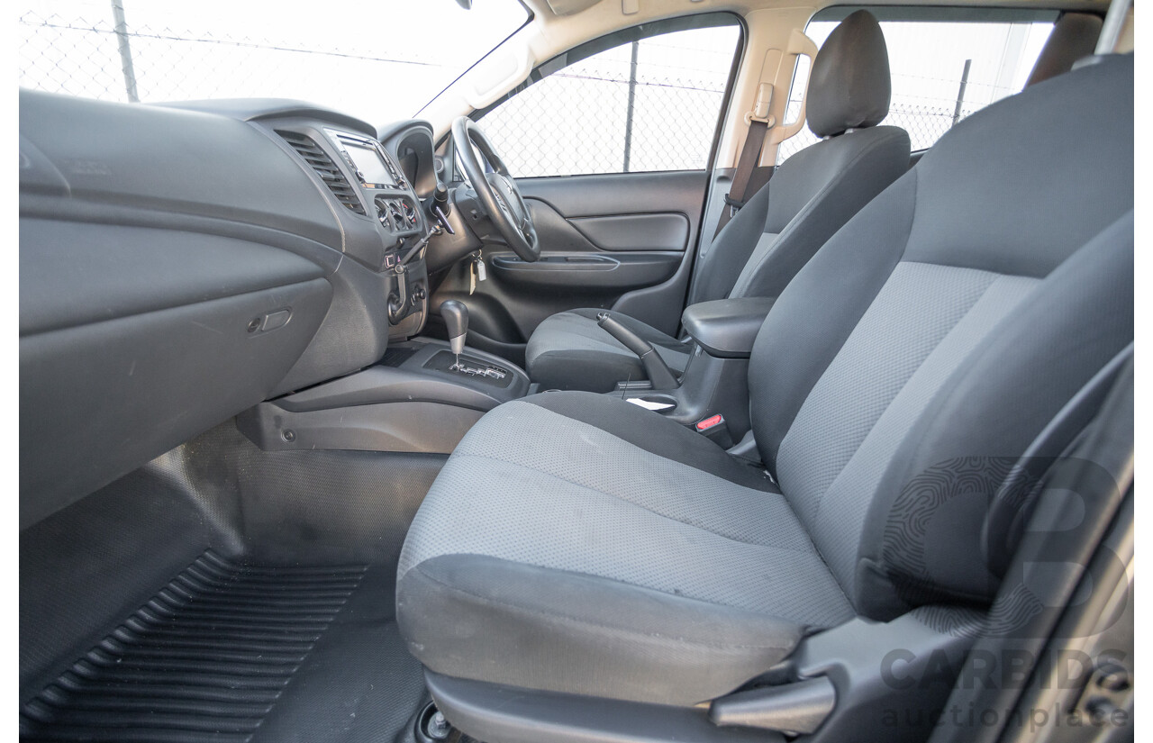 02/2022 Mitsubishi Triton GLX (4x4) MR MY22 Double Cab P/Up Graphite Grey Metallic Turbo Diesel 2.4L