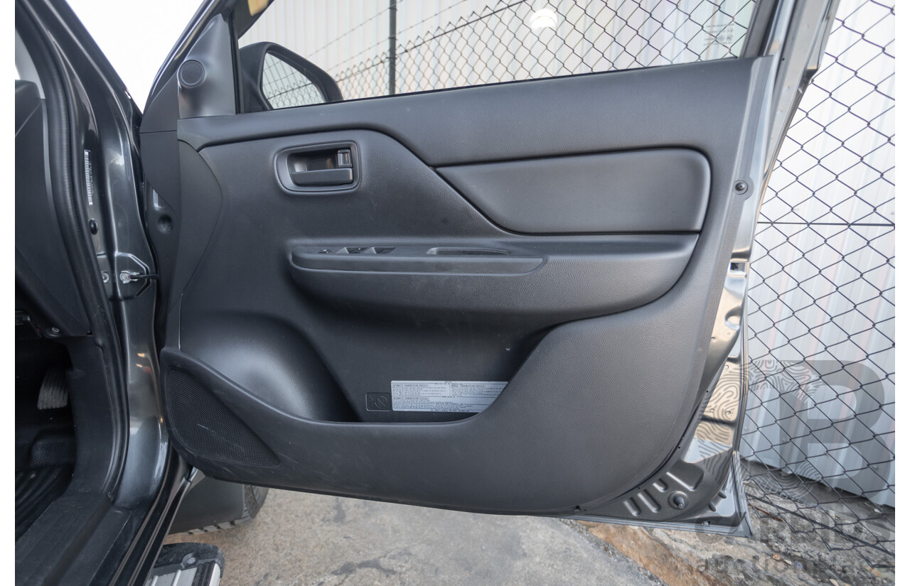 02/2022 Mitsubishi Triton GLX (4x4) MR MY22 Double Cab P/Up Graphite Grey Metallic Turbo Diesel 2.4L