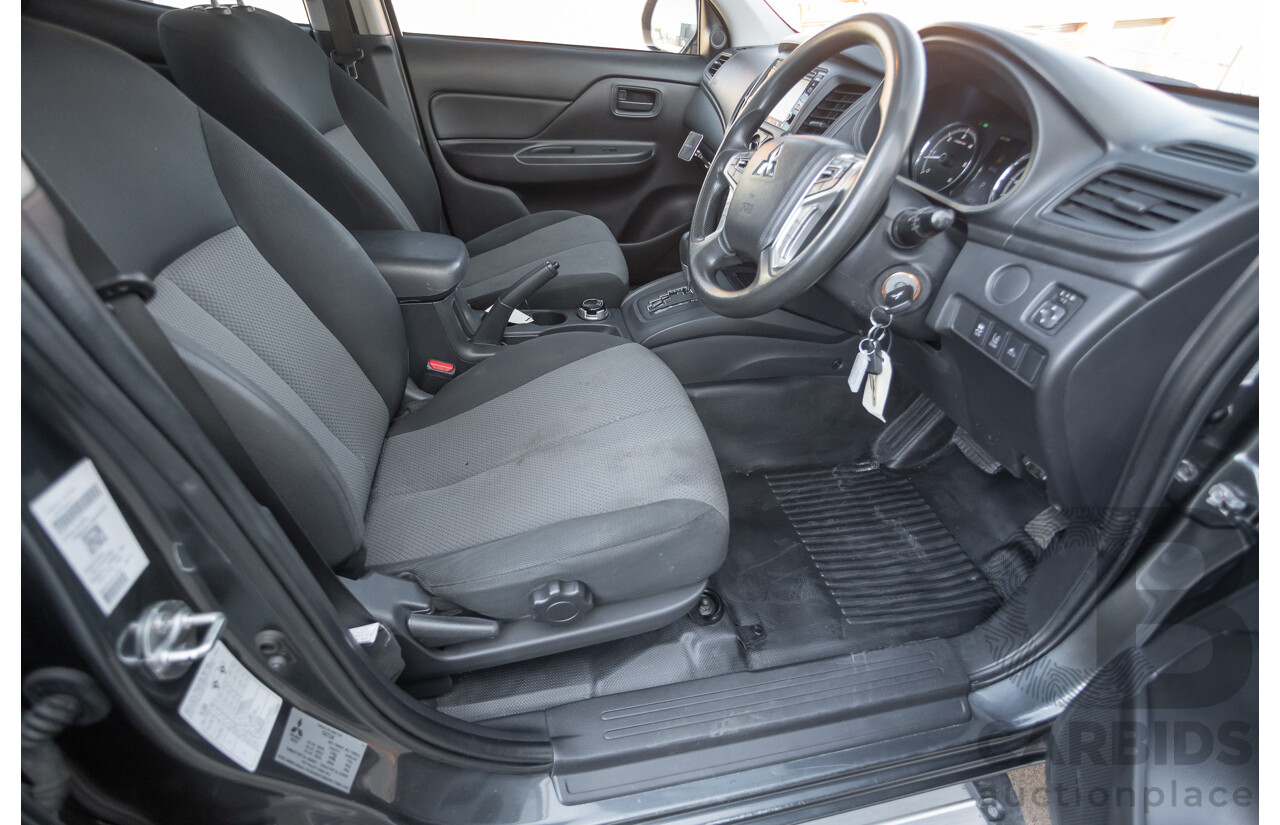 02/2022 Mitsubishi Triton GLX (4x4) MR MY22 Double Cab P/Up Graphite Grey Metallic Turbo Diesel 2.4L