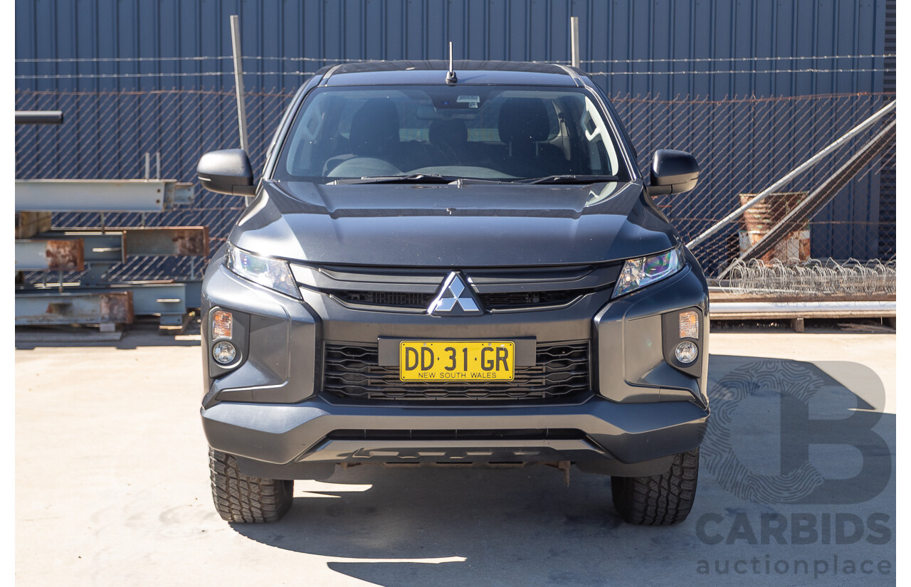 02/2022 Mitsubishi Triton GLX (4x4) MR MY22 Double Cab P/Up Graphite Grey Metallic Turbo Diesel 2.4L
