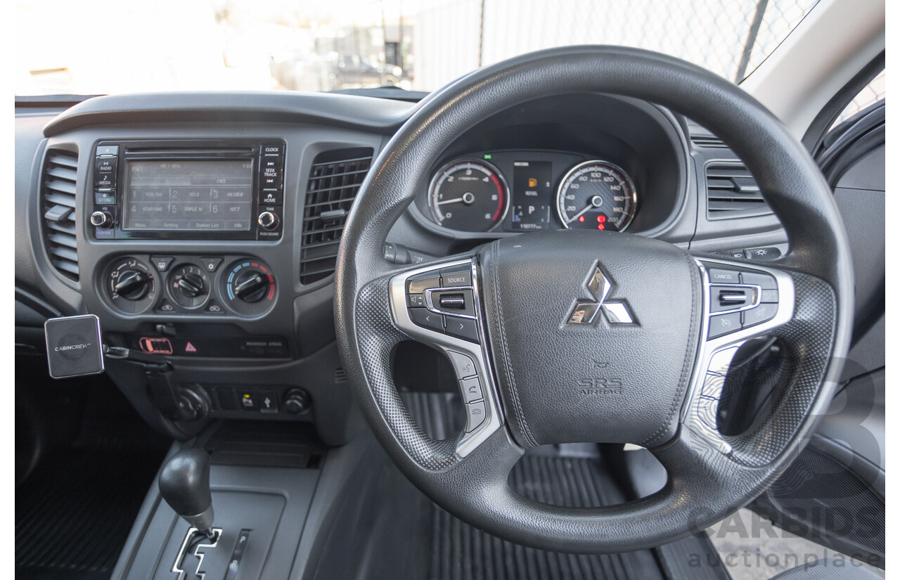 02/2022 Mitsubishi Triton GLX (4x4) MR MY22 Double Cab P/Up Graphite Grey Metallic Turbo Diesel 2.4L