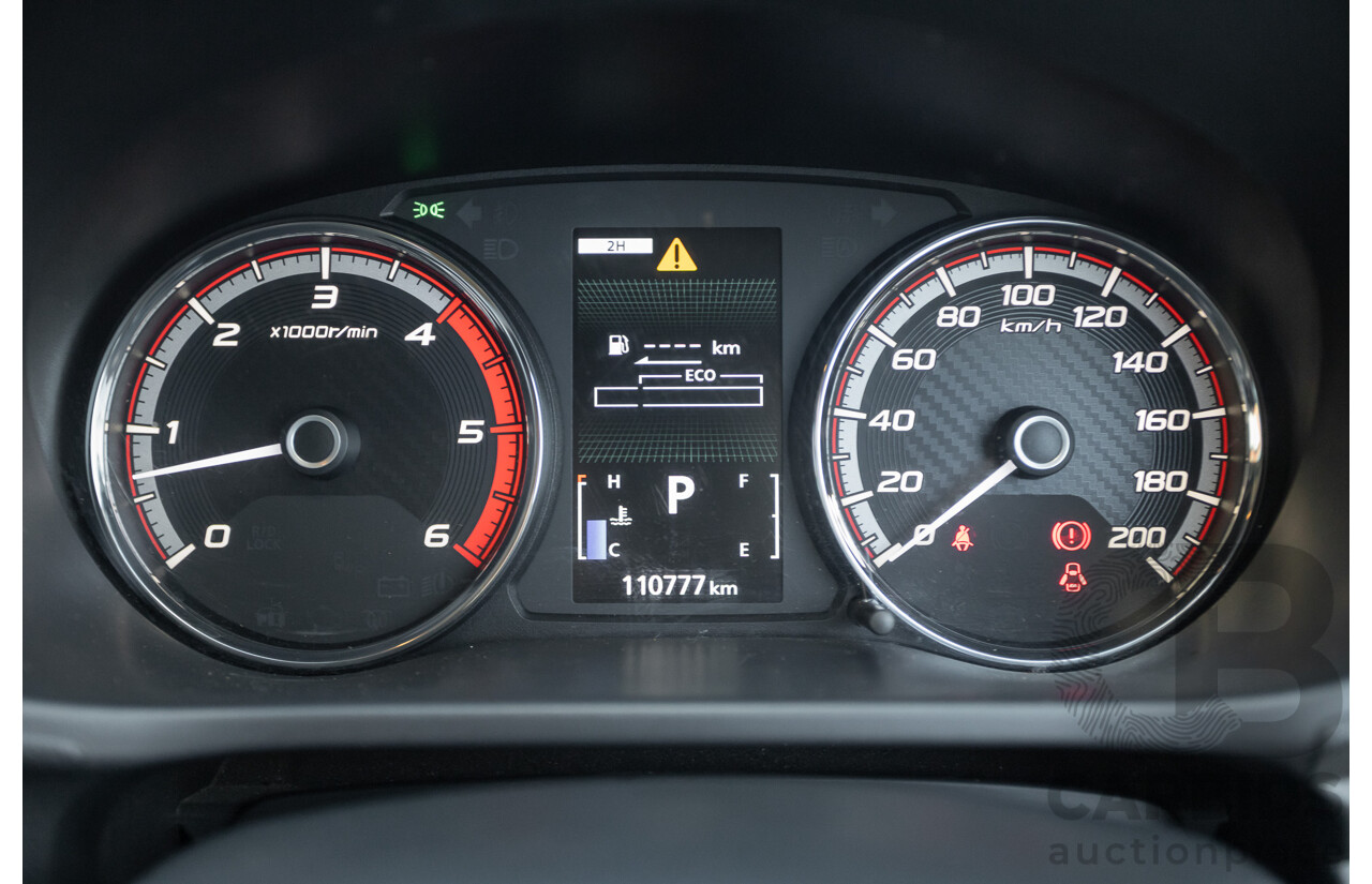 02/2022 Mitsubishi Triton GLX (4x4) MR MY22 Double Cab P/Up Graphite Grey Metallic Turbo Diesel 2.4L