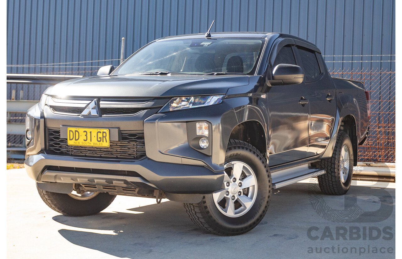 02/2022 Mitsubishi Triton GLX (4x4) MR MY22 Double Cab P/Up Graphite Grey Metallic Turbo Diesel 2.4L