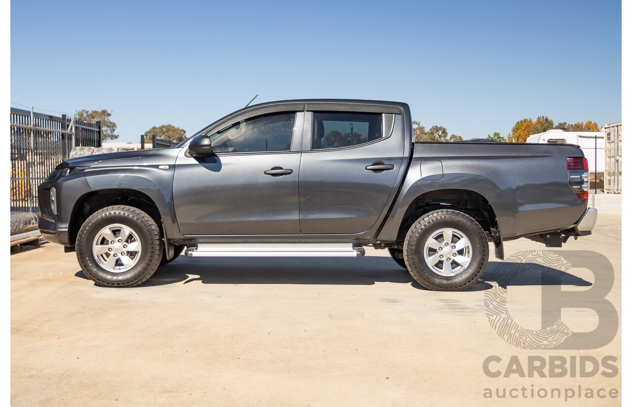 02/2022 Mitsubishi Triton GLX (4x4) MR MY22 Double Cab P/Up Graphite Grey Metallic Turbo Diesel 2.4L