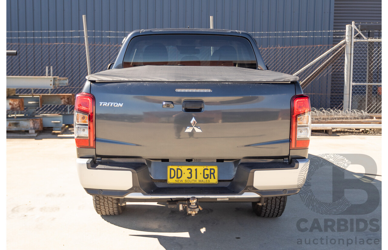 02/2022 Mitsubishi Triton GLX (4x4) MR MY22 Double Cab P/Up Graphite Grey Metallic Turbo Diesel 2.4L