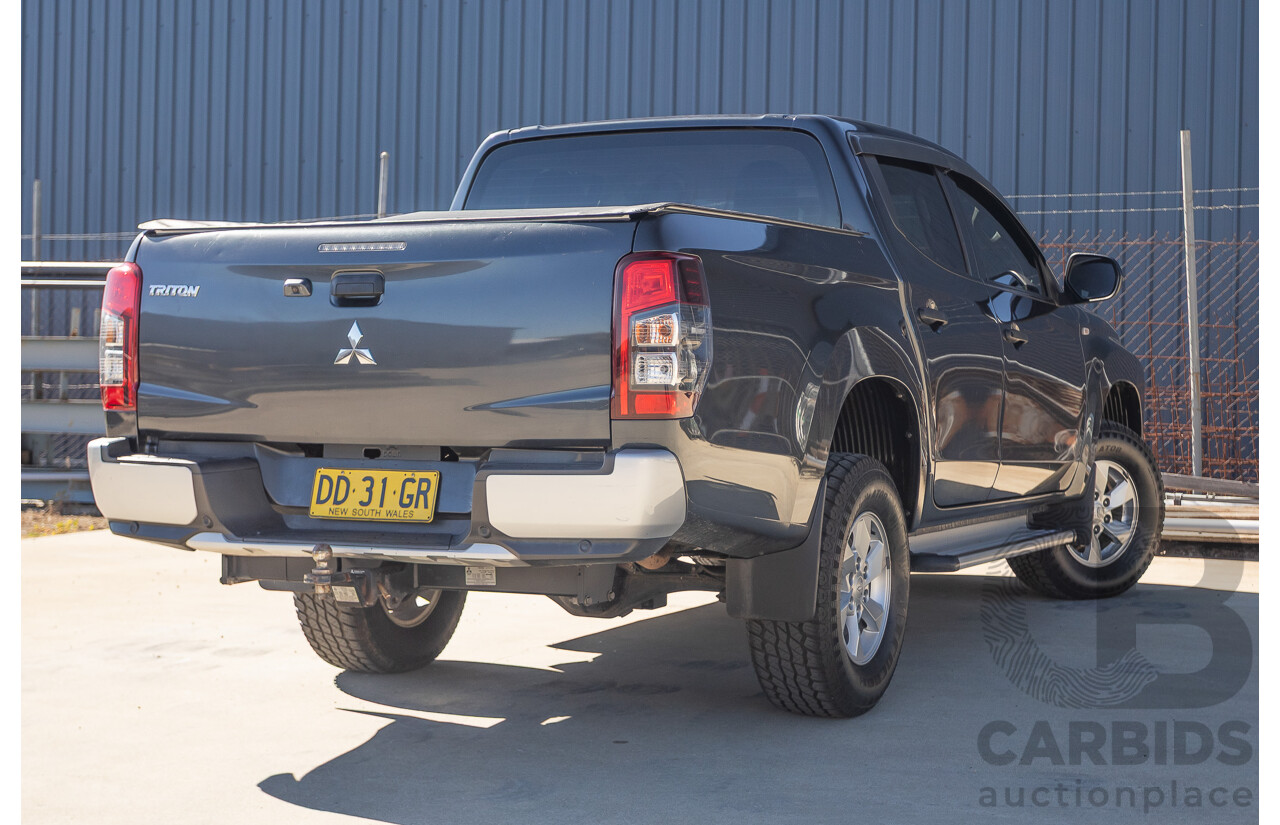 02/2022 Mitsubishi Triton GLX (4x4) MR MY22 Double Cab P/Up Graphite Grey Metallic Turbo Diesel 2.4L