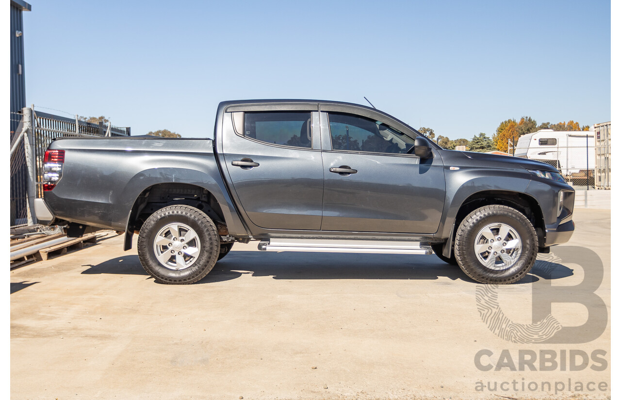 02/2022 Mitsubishi Triton GLX (4x4) MR MY22 Double Cab P/Up Graphite Grey Metallic Turbo Diesel 2.4L