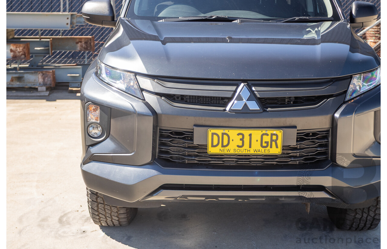 02/2022 Mitsubishi Triton GLX (4x4) MR MY22 Double Cab P/Up Graphite Grey Metallic Turbo Diesel 2.4L