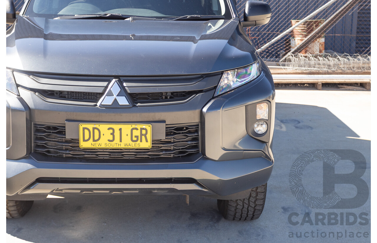 02/2022 Mitsubishi Triton GLX (4x4) MR MY22 Double Cab P/Up Graphite Grey Metallic Turbo Diesel 2.4L