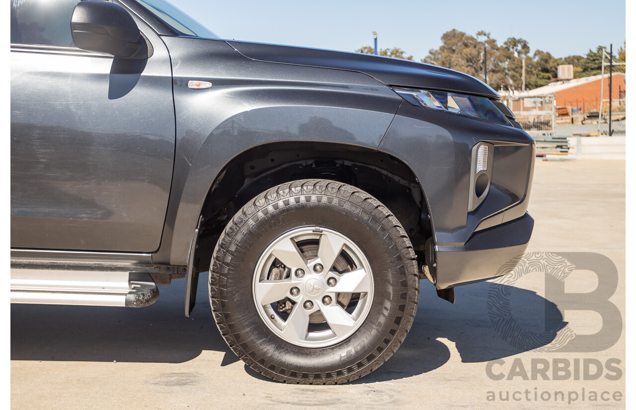 02/2022 Mitsubishi Triton GLX (4x4) MR MY22 Double Cab P/Up Graphite Grey Metallic Turbo Diesel 2.4L