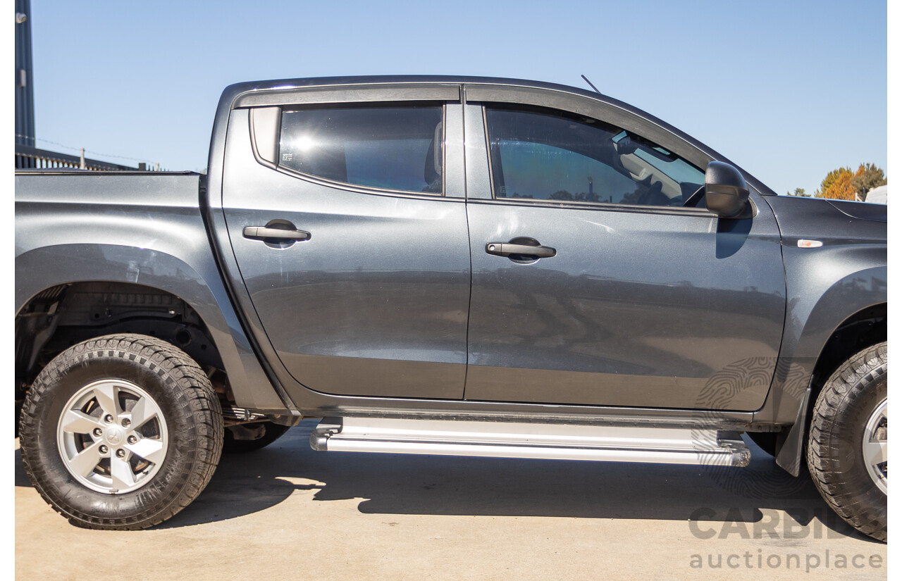 02/2022 Mitsubishi Triton GLX (4x4) MR MY22 Double Cab P/Up Graphite Grey Metallic Turbo Diesel 2.4L