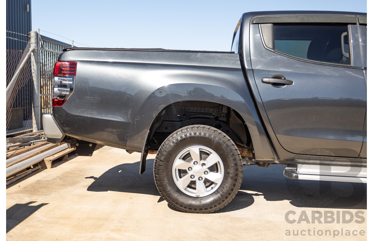 02/2022 Mitsubishi Triton GLX (4x4) MR MY22 Double Cab P/Up Graphite Grey Metallic Turbo Diesel 2.4L