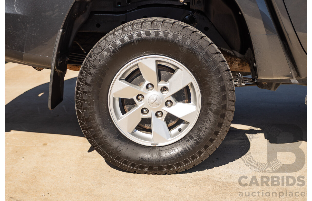 02/2022 Mitsubishi Triton GLX (4x4) MR MY22 Double Cab P/Up Graphite Grey Metallic Turbo Diesel 2.4L